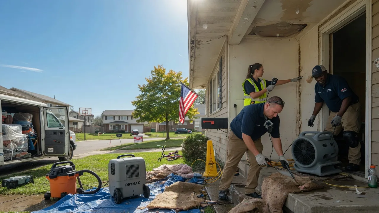 Water Damage Restoration in Americus, KS near me